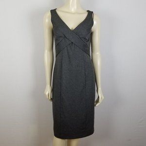 Amy Matto‎ New York sleeveless Empire waist gray dress sz 4